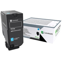 Lexmark 74C2SCE cyan Toner