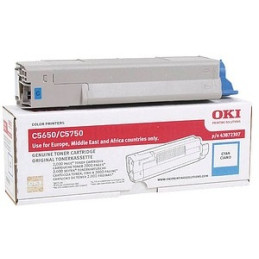 OKI 43872307 cyan Toner