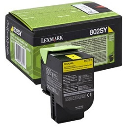 Lexmark 80C2SY0 gelb Toner