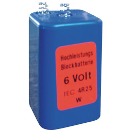 Blockbatt.6 V 7 Ah 4R25