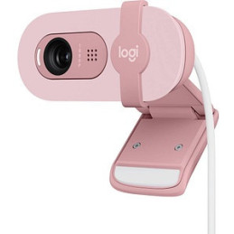 Logitech BRIO 100 Webcam rosa