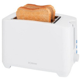 BOMANN TA 6065 CB Toaster weiß