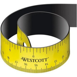 WESTCOTT Lineal 30,0 cm, gelb