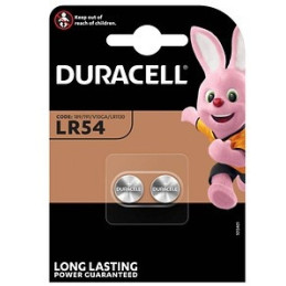 2 DURACELL Knopfzellen LR54...