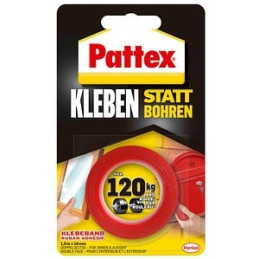 Pattex Kleben statt Bohren...