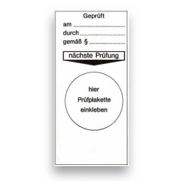 Grundplaketten 92 x 40 mm