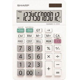 SHARP EL-334W Tischrechner...