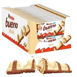 kinder bueno white...