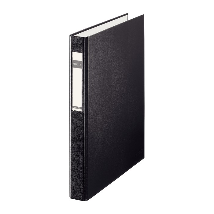 LEITZ 4212 Ringbuch 4-Ringe schwarz 4,0 cm DIN A4, 1 St.