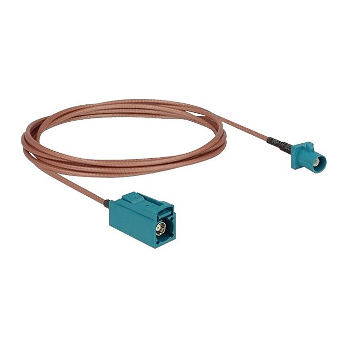 DELOCK Antennenkabel FAKRA Z Stecker FAKRA Z Buchse RG-316
