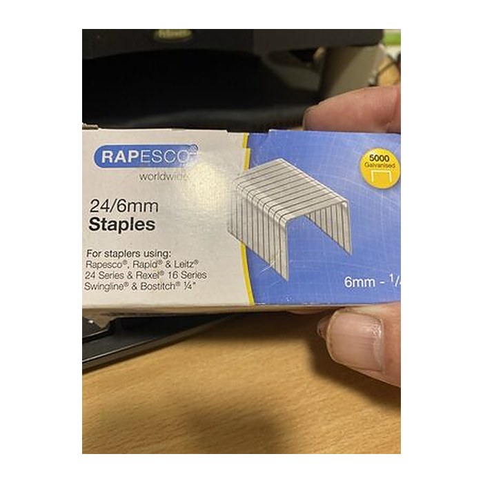 RAPESCO® Heftklammern 24/6, 5.000 St.