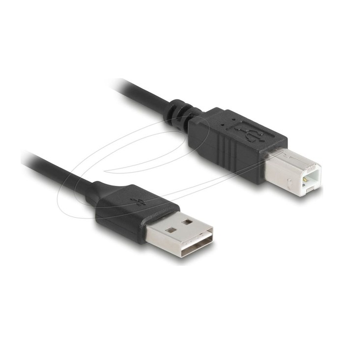Delock Spiralkabel EASY-USB 2.0 Typ-A Stecker zu USB Typ-B