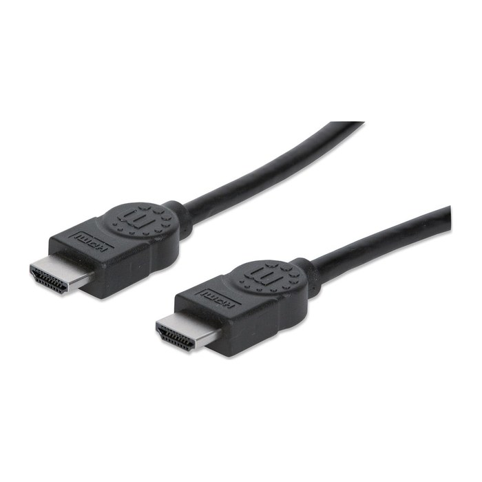 MANHATTAN HDMI-Kabel High Speed A -> A St/St 5.00m geschirm