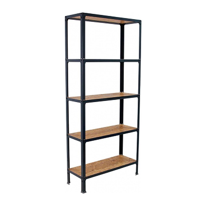 Simonrack Regal SIMONHOME CLICK PLUS 8425437128998 anthrazit, braun 100,0 x 30,0 x 180,0 cm