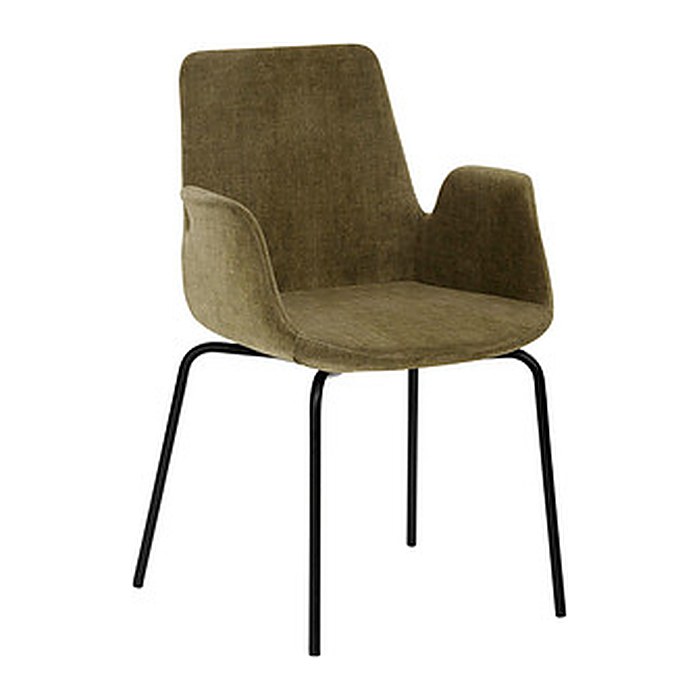 Mayer Besuchersessel myHELIOS moos schwarz Stoff 58,0 x 59,0 x 87,0 cm, 1 St.