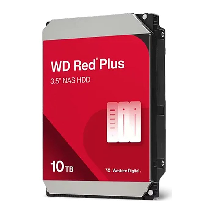 WD Red Plus 8.9cm (3.5") 10TB SATA3 7200 512MB WD100EFGX