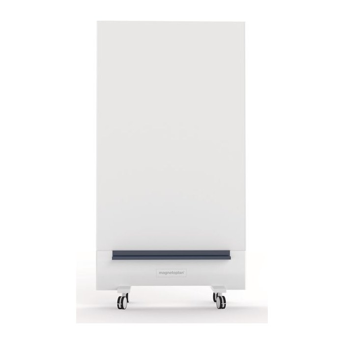 magnetoplan mobiles Whiteboard Infinity Wall 100,0 x 191,0 cm weiß emaillierter Stahl