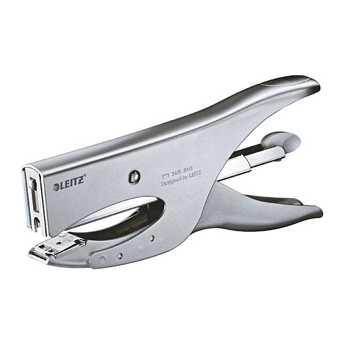 LEITZ Heftzange 5549 silber, 1 St.