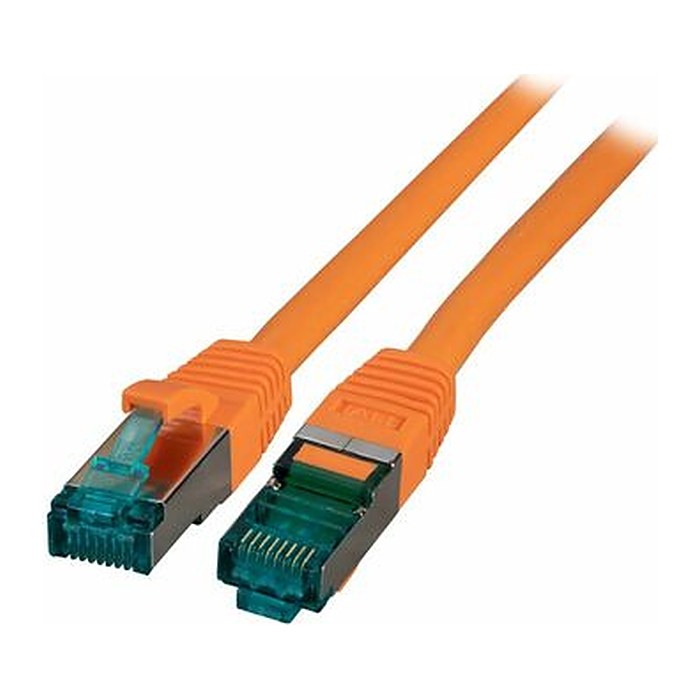EFB RJ45 Patchkabel S/FTP Cat.6A LSZH 3.00m orange