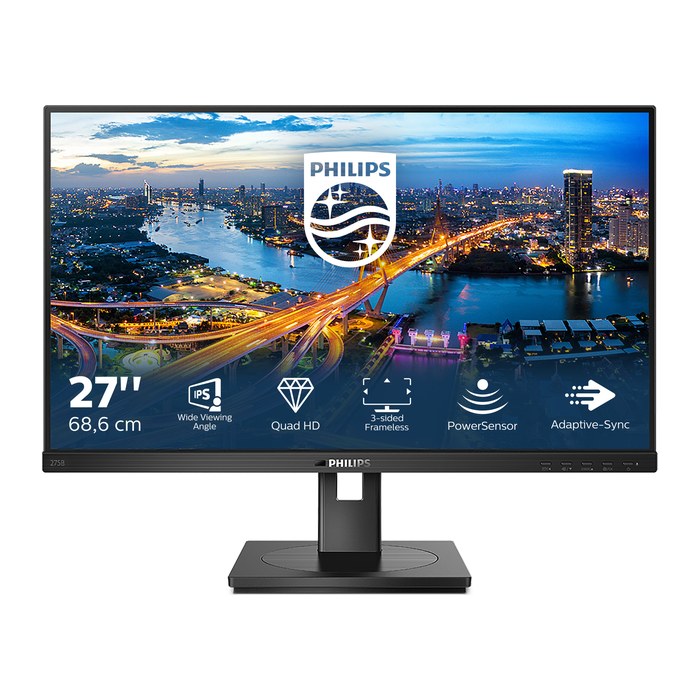 PHILIPS B-Line 275B1 Monitor 69,0 cm (27,0 Zoll) schwarz