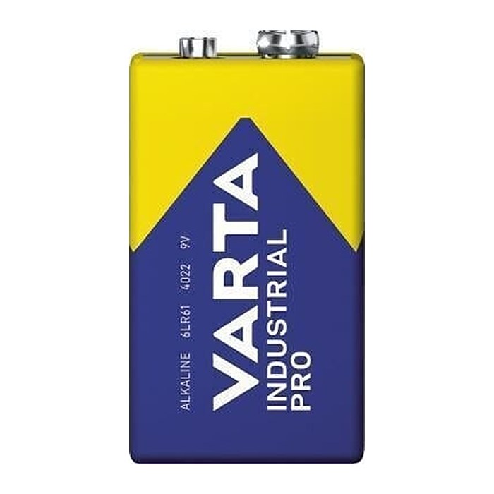 VARTA Batterie INDUSTRIAL Alkali-Mangan E-Block 9,0 V, 20 St.