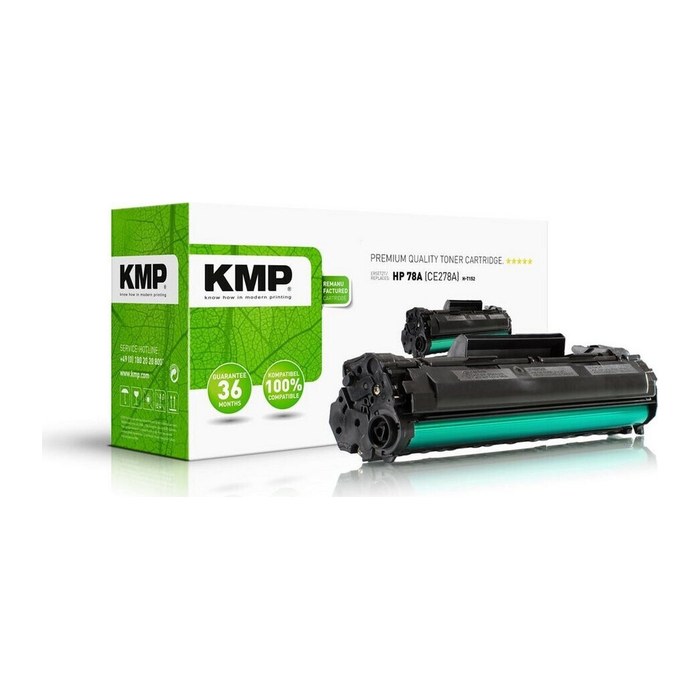 KMP H-T152 schwarz Toner kompatibel zu HP 78A (CE278A)