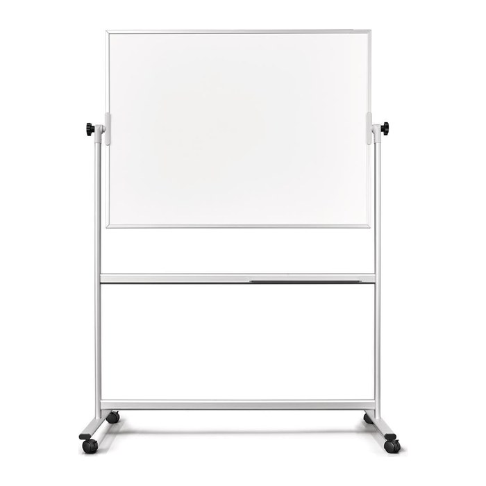 magnetoplan mobiles Whiteboard 220,0 x 120,0 cm weiß lackierter Stahl