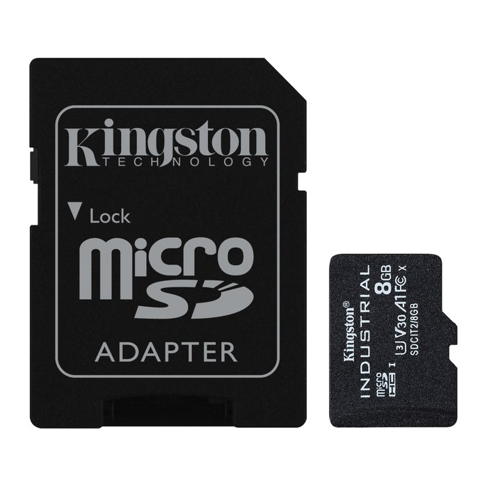 SD MicroSD Card 8GB Kingston SDHC (Class10) w.A A1 retail
