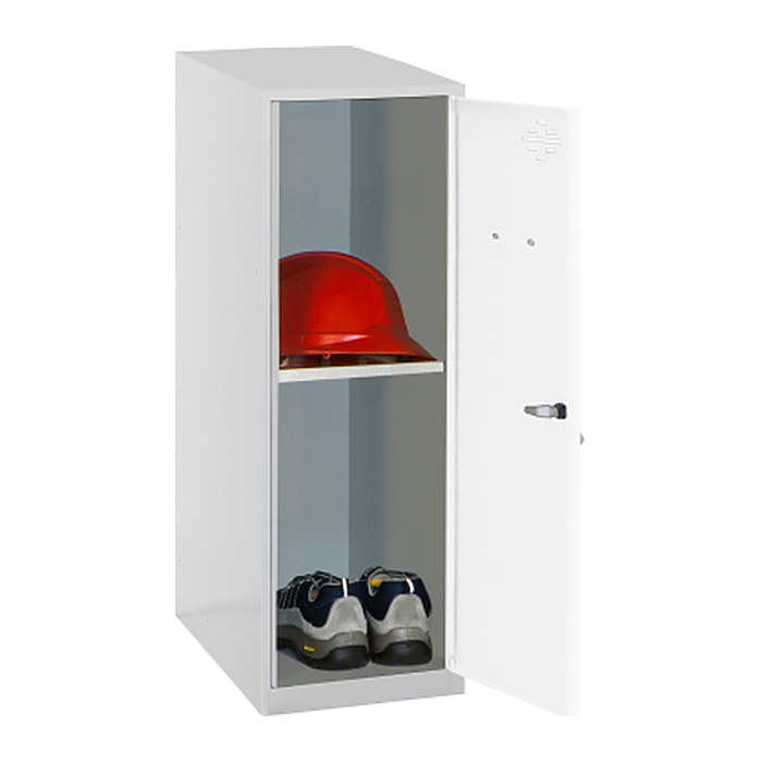 Simonrack Spind SIMONLOCKER DISM grau, weiß 8425437116681, 1 Schließfach 30,0 x 50,0 x 91,5 cm