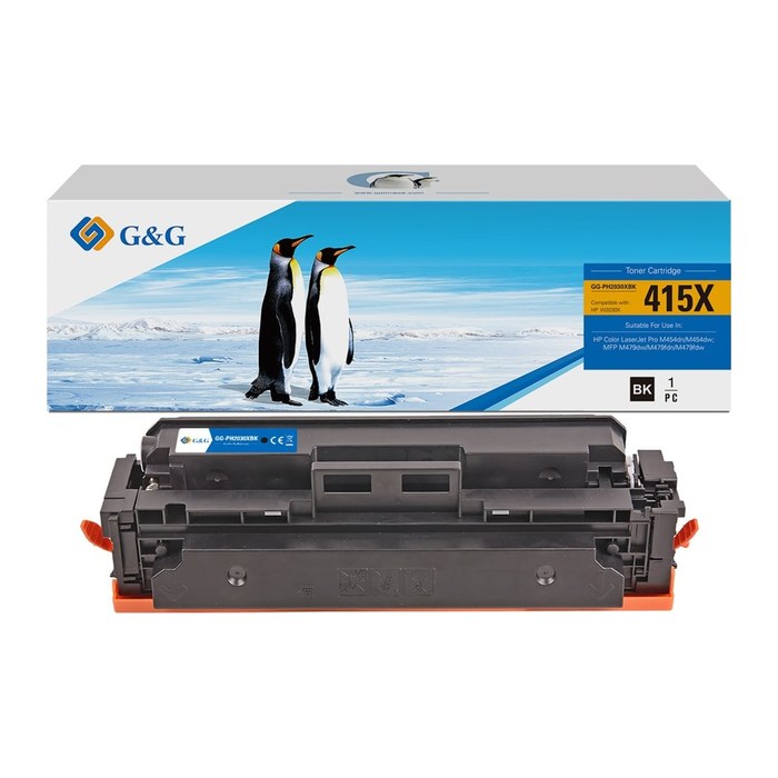 G&G XL-Toner kompatibel mit HP 415X/ W2030X