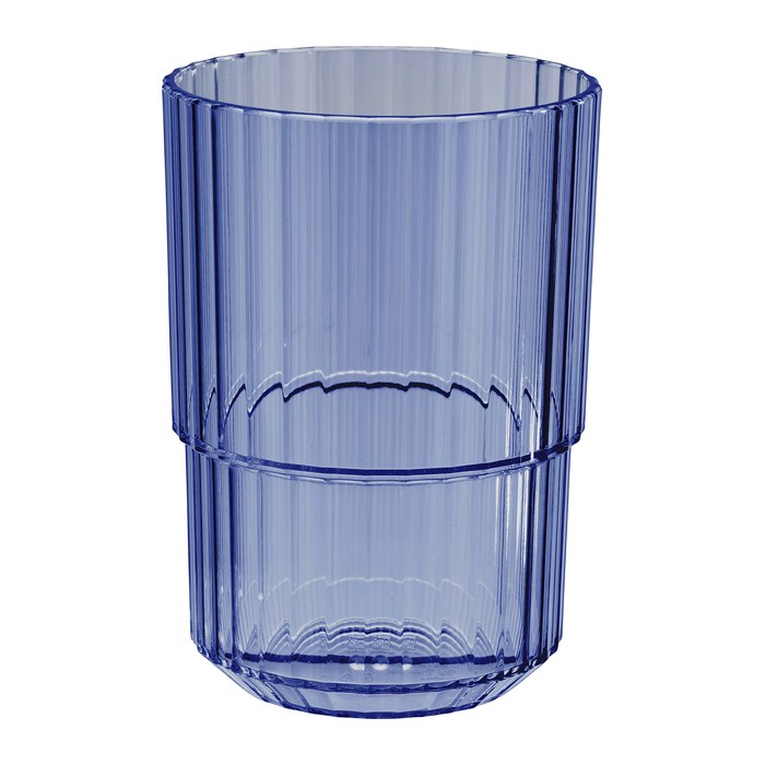 APS Mehrweg-Trinkbecher LINEA blau 0,4 l, 48 St.