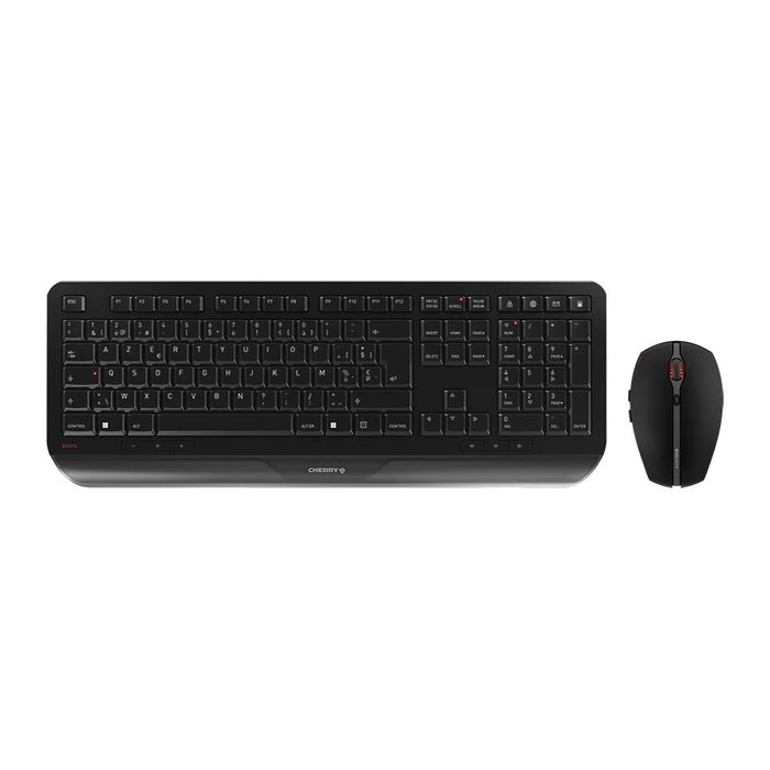 CHERRY GENTIX Desktop Wireless Maus&Tastatur CH schwarz