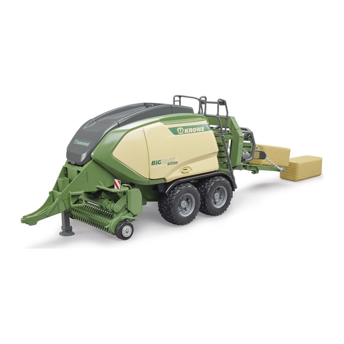 bruder Krone BiG Pack 1290HDP VC mit 2 Quaderballen 2033 Zubehör für Spielzeugautos