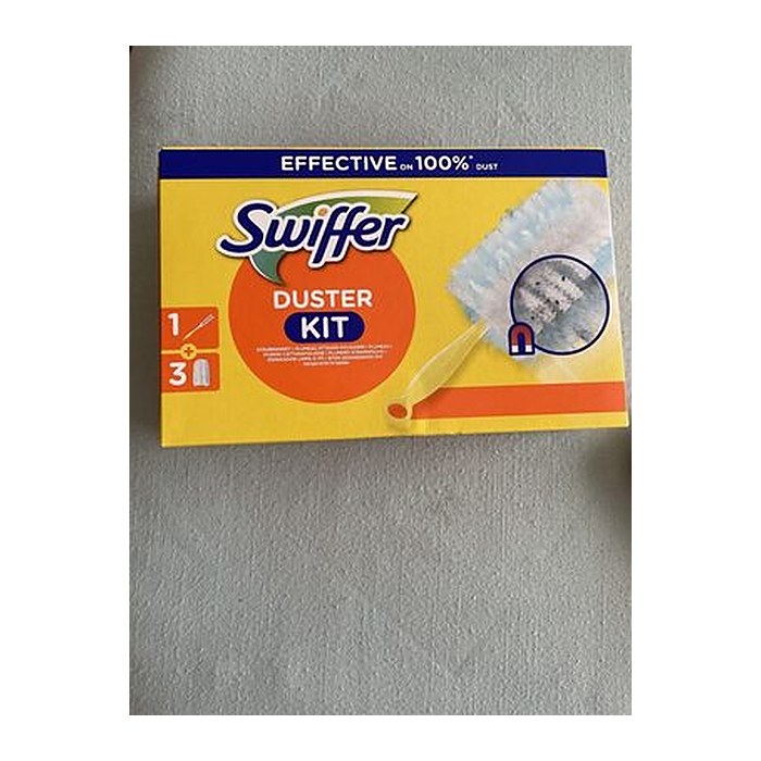 Swiffer DUSTER STARTER STAUBMAGNET Staubfangtücher Mikrofaser, 1 Set