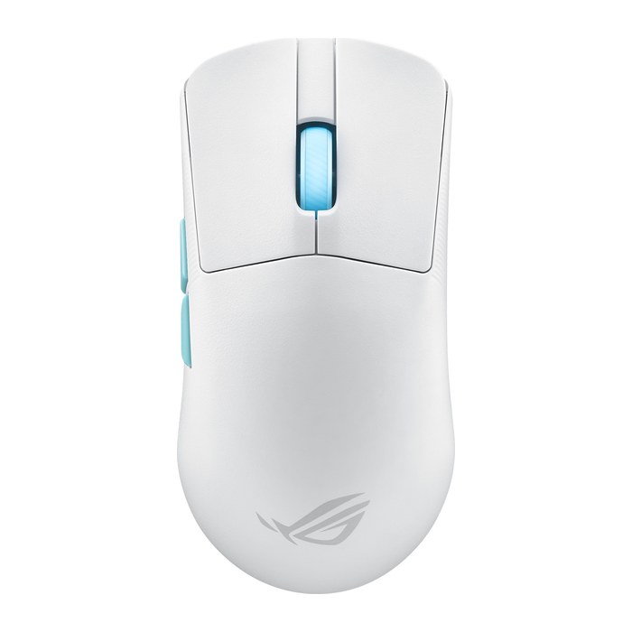 ASUS ROG Harpe Ace Aim Lab Edition Gaming-Maus kabellos weiß