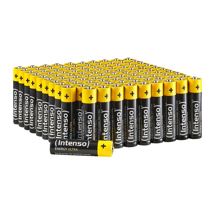 Intenso Batterien Energy Ultra Alkali-Mangan Micro AAA 1,5 V, 100 St.