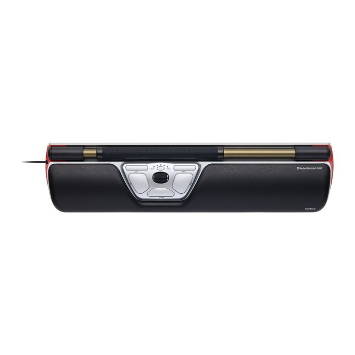 Contour Rollermouse RED wired silber