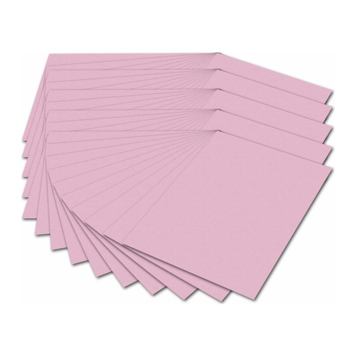 folia Fotokarton rosa 300 g/qm 50 St.