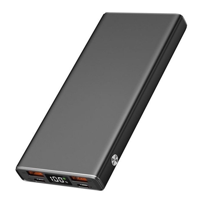 2GO Powerbank 10000mAh USB-C Aluminium