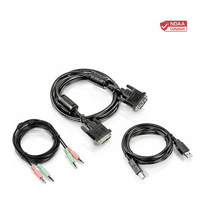 TRENDnet KVM Kabelset DVI-I/USB/Audio für TK-232DV 3m
