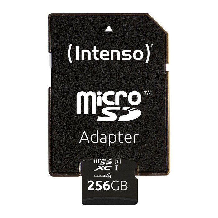 Intenso Speicherkarte microSDXC-Card PREMIUM, 256 GB, 1 St.