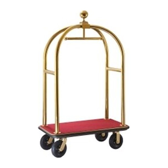 contacto Hotel-Gepäckwagen rot 61,0 x 110,0 x 191,0 cm