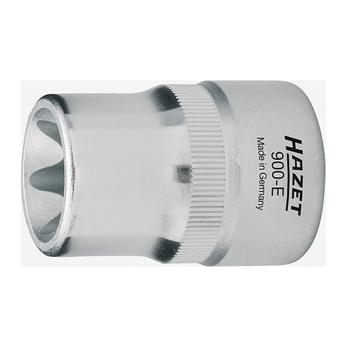 HAZET 1/2 Zoll Außen-TORX (TX) Steckschlüsseleinsatz Größe: E 14 Länge: 38,0 mm