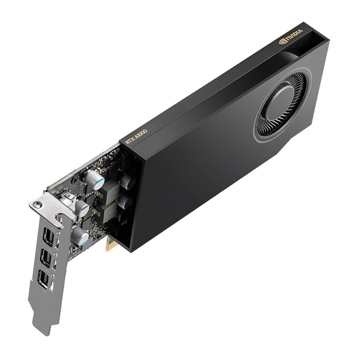 PNY Quadro A1000 8GB GDDR6 4xmDP LP
