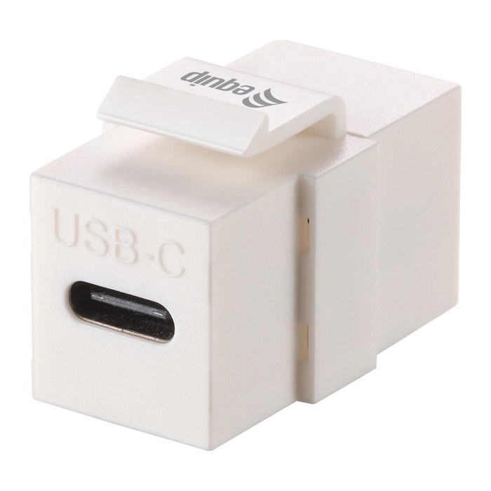 Equip Keystone-Koppler USB 3.2 Gen2 20Gbps 100W PD 4k60Hz ws