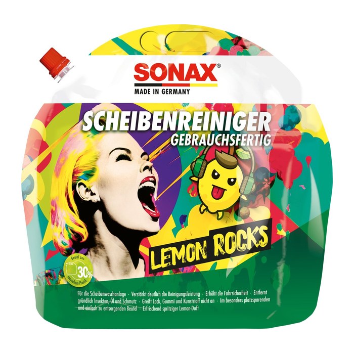 SONAX Lemon Rocks Scheibenreiniger 3 l, 1 St.