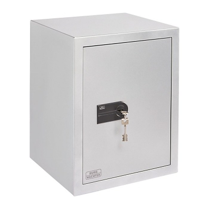 BURG WÄCHTER Tresor MT 660 K Sicherheitsstufe 0 nach EN 1143-1 silber 43,0 x 39,0 x 53,0 cm