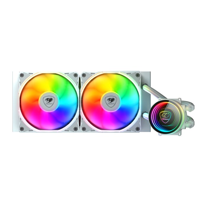 COUGAR CPU Wasserkühlung Poseidon Elite 240, ARGB Weiß