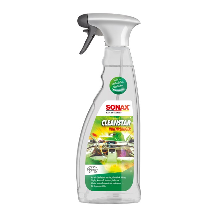 SONAX CleanStar Ecocert Kunststoffreiniger 750 ml, 1 St.
