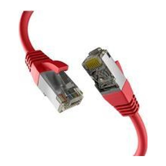 EFB RJ45 Patchkabel S/FTP PIMF Cat8.1 1.50m rot